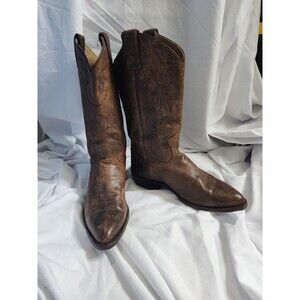 Frye brown western cowboy boots size 8